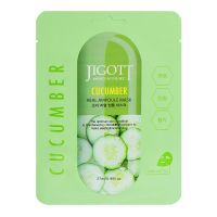 Jigott Cucumber Real Маска д/лица с огурцом 27мл